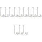  Set of 4 Wall Headband Holder Display Storage Hair Organizer for Girls