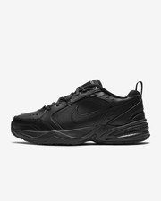 Nike Air Monarch Iv Black 415445-001 Men Shoes