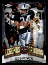 Bo Jackson 2024 Topps Chrome Legends of the Gridiron Card #LOG-4 Raiders