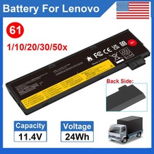 LOT 61 Battery For Lenovo Thinkpad T470 T480 T570 T580 P51s P52s 01AV423 01AV452