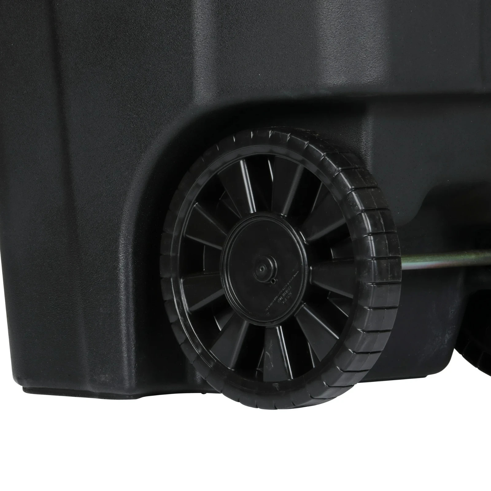 Toter 48-gallon black garbage can with wheels and lid Free ship