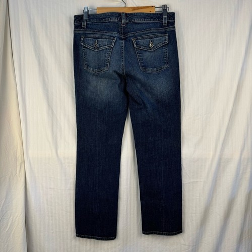 Tommy Hillfiger Spirit Crop Denim Jeans Women’s Size 8 Preppy American Luxury - Picture 5 of 8