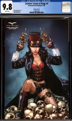 Jasmine Crown of Kings #2 CGC 9.8 Jay Anacleto Secret Retailer Variant Zenescope