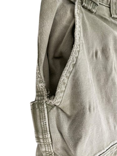 Duluth Trading Flex Feuerwehrhose Cargo Canvas Arbeitshose 34x30 grün - Bild 9 von 18