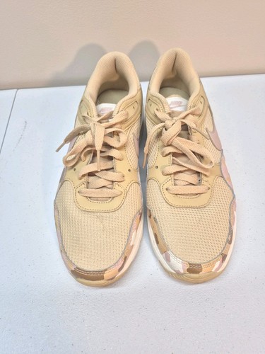 Nike Air Max Sc Schuhe Damen 9,5 DX3733-200 hellbraun pink weiß Laufen Turnschuhe Camouflage - Bild 2 von 12