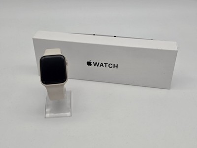 Apple Watch SE 3 (44 mm) 2025 GPS + Cellular   Starlight Aluminium   neuwertig