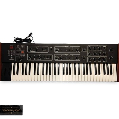 Sequential Circuits Prophet-600 GliGli Mod 6-Voice Analog Synth Tested Japan