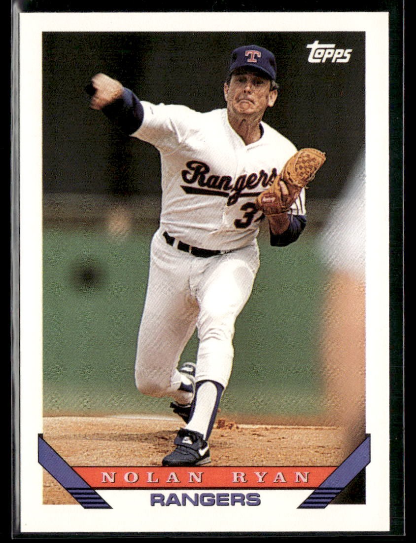 1993 Topps #700 Nolan Ryan Baseball Card 1303E