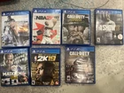 PS4 Multiplayer Game Lot: Battlefield, NBA 2K, Call of Duty, MLB, Madden