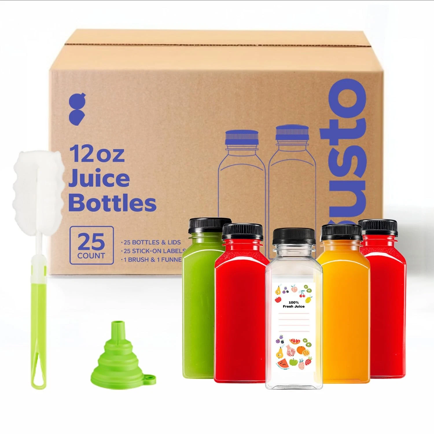 GUSTO Juice Bottles