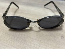 Jean Paul Gaultier 56-6102 Vintage Sunglasses Black Frame Made in Japan Rare