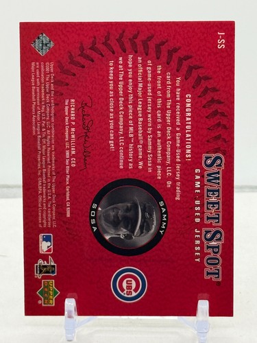 Sammy Sosa singles - Game-Used, Autos, Inserts, and more! You choose! - Picture 96 of 132