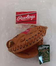 Rawlings Mike Piazza RCM45 Leather Left Hand Catchers Mitt Lite Tow - New w Tag!