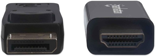 Manhattan DisplayPort 1.1 to HDMI Cable, 1080p@60Hz, 3m, Male to Male, DP With L - Picture 2 of 4