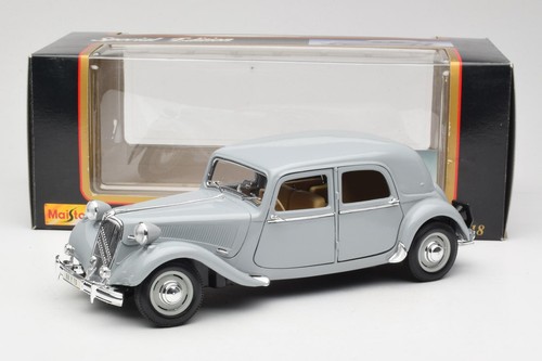 50313 Citroen 15CV 6 Cyl Grey Maisto 1/18 - Picture 8 of 8