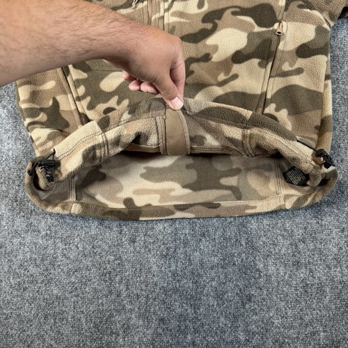 RedHead 1856 Fleece Mens Medium Camouflage Jacket Full Zip Hunting Camo Mockneck - Picture 5 of 15