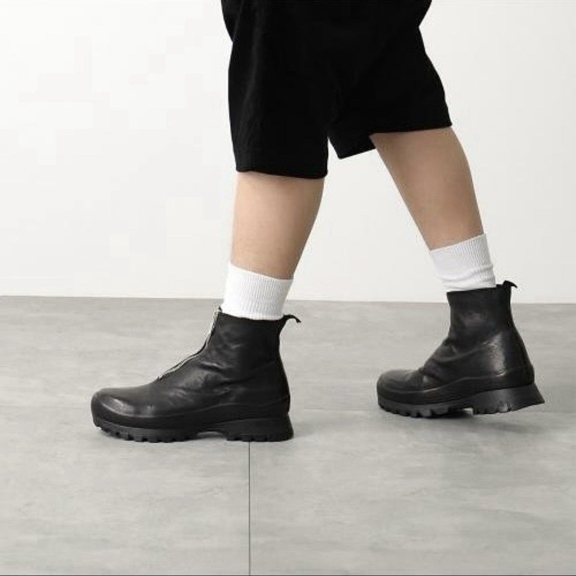 GUIDI PL01 ブラック size41 Guidi Black PL1_RU Boots Guidi