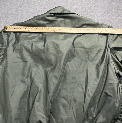 Valley Apparel Flyers Jacket Men’s M Green Military Cold Weather CWU 45/P Vtg - Picture 12 of 13