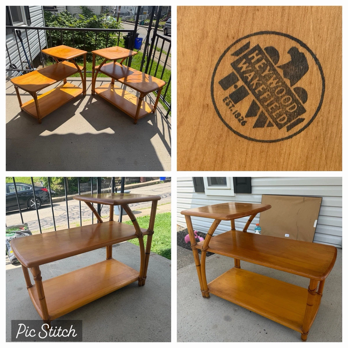 Heywood Wakefield Table In Antique Tables (1950-Now) for sale | eBay