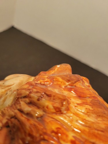 Large Mid-Century Italian Majolica Ceramic Lion Figure, Marked N. 105/5 - Picture 3 of 6