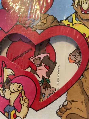 1989 ALF Valentines! NEW and SEALED Box, Vintage. - Picture 3 of 8