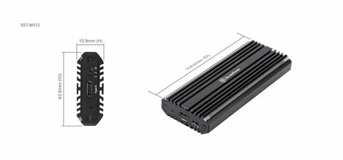 Flexx Externe SSD USB-C 10Gbps Verfügbar in SATA III / NVMe PCIe 3.0 x4 Optionen - Bild 11 von 12