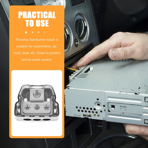 Junction Box Power Wire Distribution Block Car Connecting Blocks - Foto 2 di 12