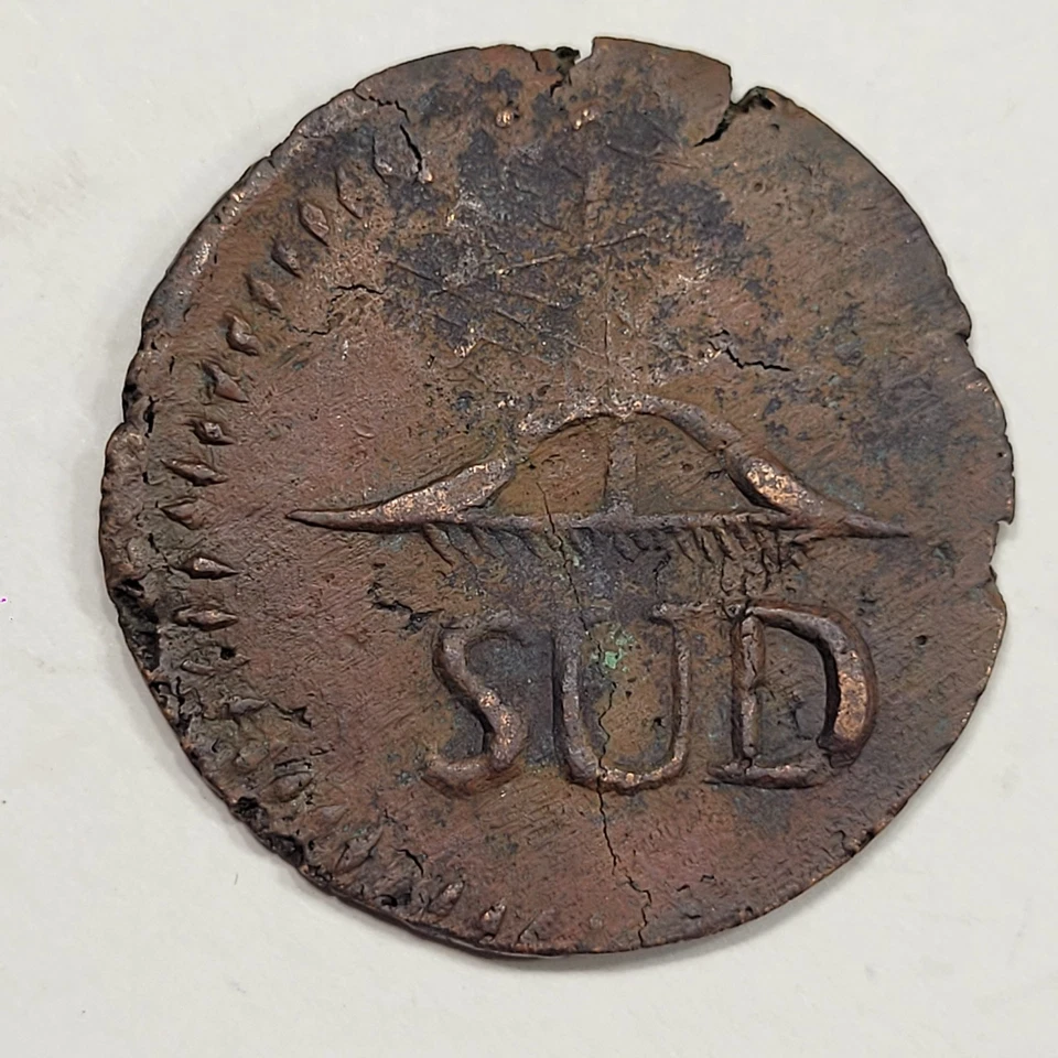 1813 SUD Oaxaca 8 Reales w/ Insurgent MORELOS Counterstamp Nice XF+ *K869 - Image 2 of 2