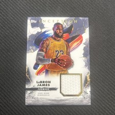 2024-25 Topps Inception LeBron James Game Worn Patch - Los Angeles Lakers