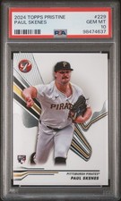 2024 Topps Pristine - Paul Skenes #229 PSA 10 ROOKIE Pirates Gem Mint