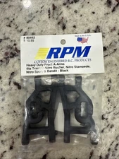 NEW RPM 80492 HEAVY DUTY FRONT AARMS TRAXXAS NITRO RUSTLER/STAMPEDE/SPORT/BANDIT