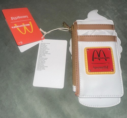 Loungefly McDonalds Soft Serve Swirl Eistüte KARTENHALTER. Neu mit Etikett. - Bild 5 von 6