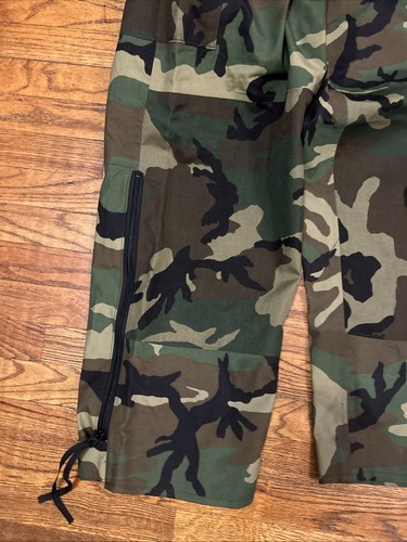 MILITÄR KALT/NASS WETTER HOSE WOODLAND BDU GORE-TEX HOSE X-LARGE/LANG ECWCS - Bild 4 von 11
