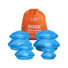 EDGE™ Cupping Therapy Set, 4 Cups, Blue
