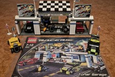 Lego 8681 Racers Tuner Garage Werkstatt Autos, Siehe Fotos und Beschreibung 