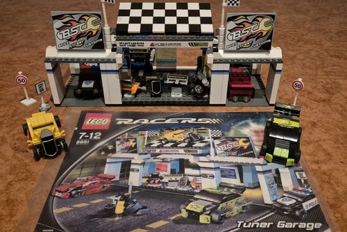 Lego 8681 Racers Tuner Garage Werkstatt Autos, Siehe Fotos und Beschreibung  - Bild 1 von 11