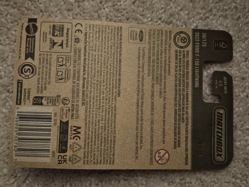 Matchbox 2022 Ford F-150 Lighting #38/125 Blue 2025 - Picture 3 of 3