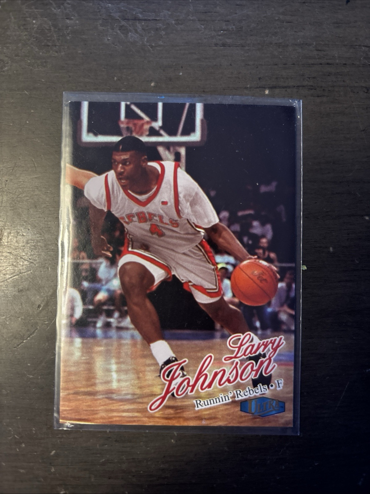 Larry Johnson 2012-13 Upper Deck Fleer Retro 1997-98 Ultra #ULT-26 UNLV Rebels