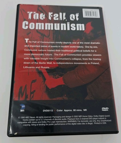 The Fall of Communism DVD MPI Home Video/ABC News Russia Berlin Wall Poland - Picture 6 of 7