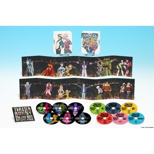 Tiger Bunny Completo Blu-ray Caja Set Japón Anime Colección Oficial - Imagen 1 de 4