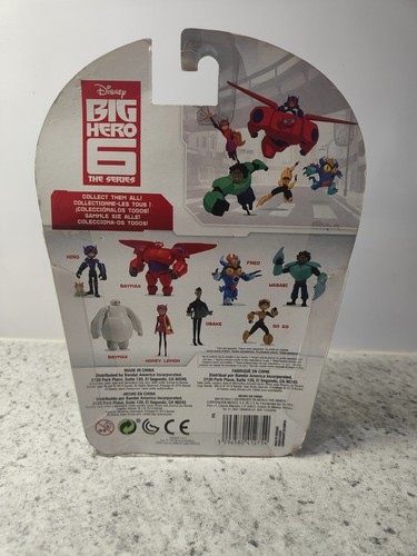 New In Box - Big Hero 6 The Series Bandai 2018 Baymax Action Figure Toy - Picture 6 of 6