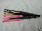 Saltwater Big Game Lure (7 inch Angle) BlackBackRedEye