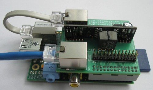 Raspberry Pi Power Over Ethernet (PoE) Adapter