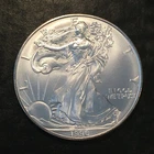 1996 Uncirculated American Silver Eagle US Mint Issue 1oz Pure Silver #L990