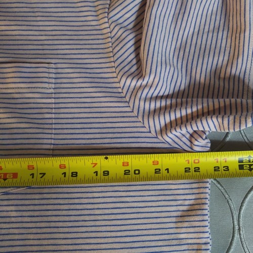 Vineyard Vines Edgartown Polo L Mens Shirt Pink Striped Whale Preppy Stretch - Picture 11 of 11