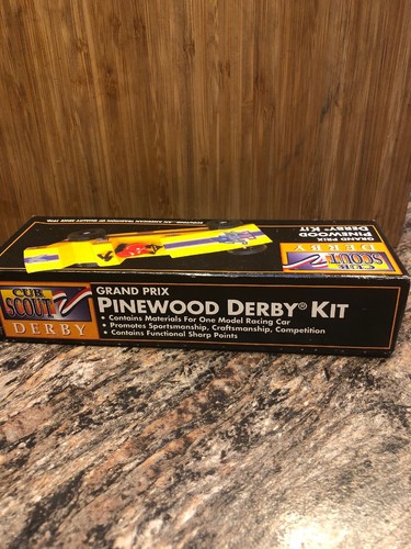 Cub Scout Pinewood Derby Car Kit Grand Prix - Neu - UNGEÖFFNET VINTAGE - Bild 4 von 4