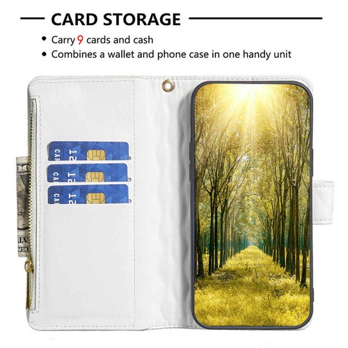 For Samsung A14 A13 A23 A33 A53 A24 A34 A54 Wallet Card Slots Leather Case Cover - Picture 49 of 53