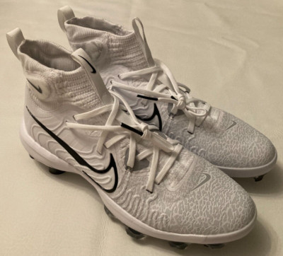 Mens 13 Nike Alpha Huarache NXT MSC White Baseball Cleats DJ6519-100 NEW