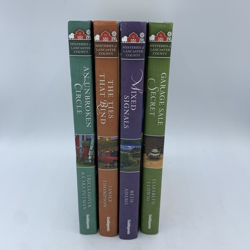 Mysteries of Lancaster County #2, 3, 4 & 7 Cozy Guideposts Mystery 4 Book Lot - Picture 2 of 18