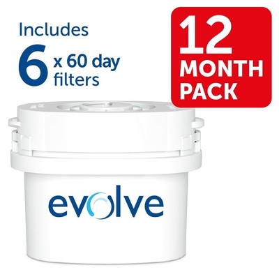 Aqua Optima Evolve 8 month pack 4 x 60 day water filters Fit BRITA* Maxtra*